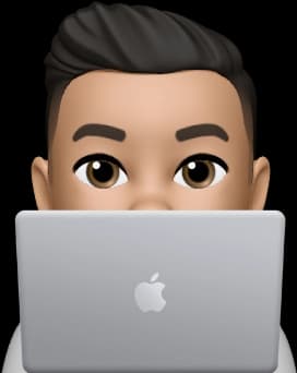 Portrait of Roberto Chavarría, Software Engineer, with laptop